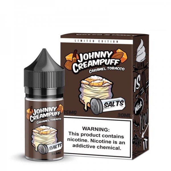 Johnny CreamPuff - Caramel Tobacco: Thuốc lá Caramel (35mg)